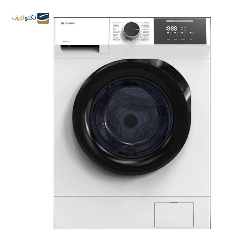 ماشین لباسشویی اسنوا 8 کیلویی مدل SWM-81W20 - Snowa SWM-81W20 Washing Machine