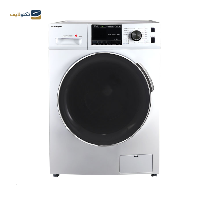 ماشین لباسشویی پاکشوما 8 کیلویی مدل TFB-86404 - Pakshoma TFB-86404 Washing Machine 8KG