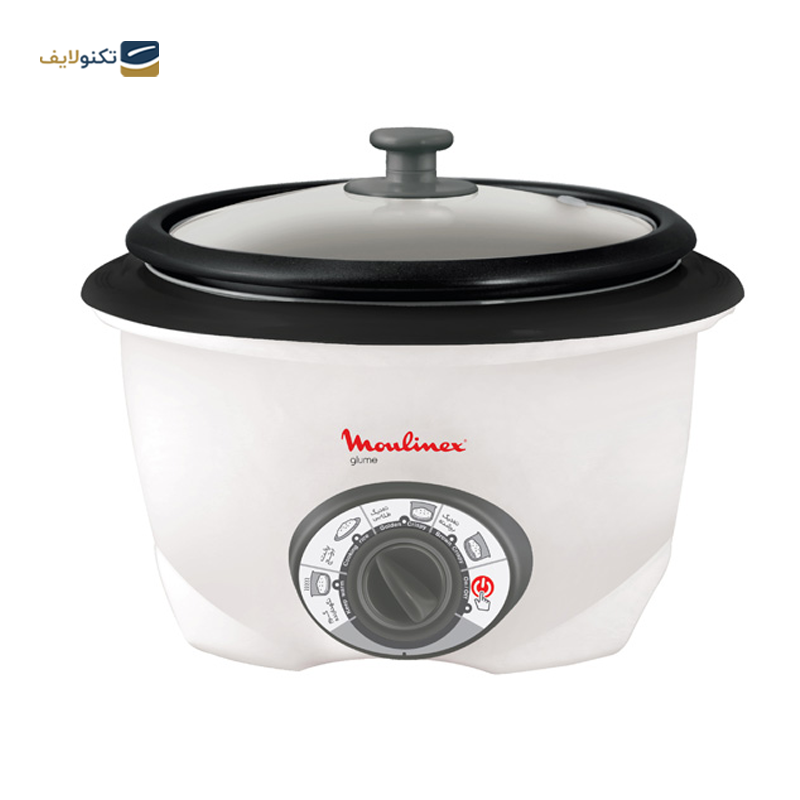 پلوپز 8 نفره مولینکس مدل RC1108-10WB - Moulinex RC1108-10WB rice cooker