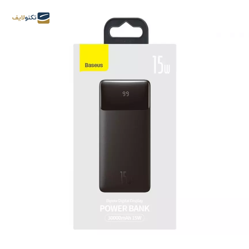 پاوربانک باسئوس مدل Bipow PPDML-K با ظرفیت 30000 میلی آمپر - Baseus Bipow PPDML-K 30000mah Powerbank