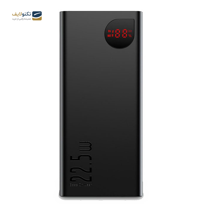 پاوربانک باسئوس مدل ADAMAN METAL DIGITAL DISPLAY ظرفیت 10000 میلی آمپر ساعت - Baseus Power Bank ADAMAN METAL DIGITAL DISPLAY