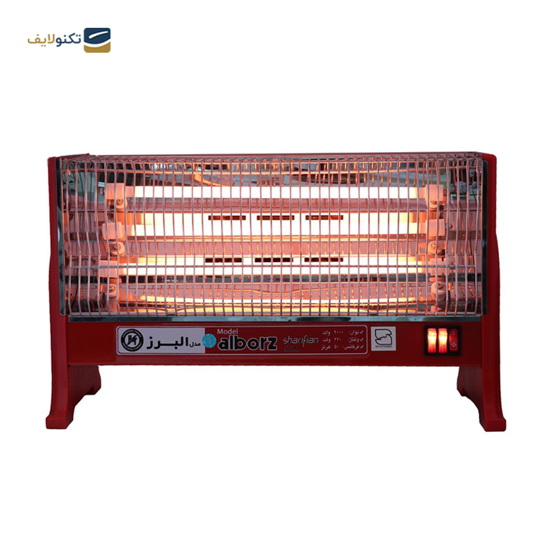 بخاری برقی البرز 2000 مدل فن دار - Alborz 2000 fan Heater