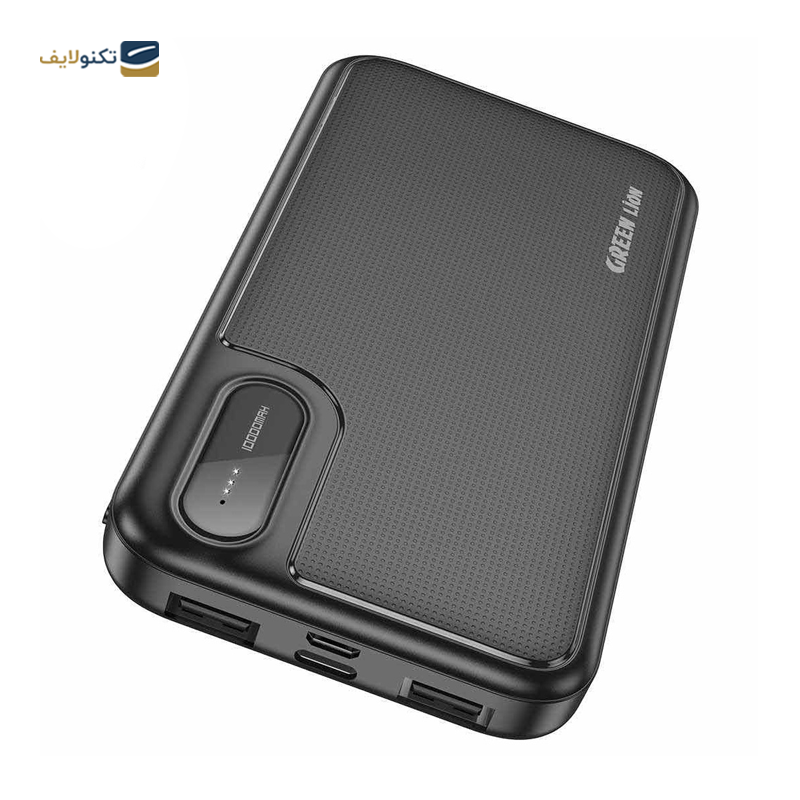 پاوربانک گرین لاین مدل Power Mate 10 ظرفیت 10000 میلی آمپر ساعت - Green Lion Power Mate 10 10000mAh Power Bank