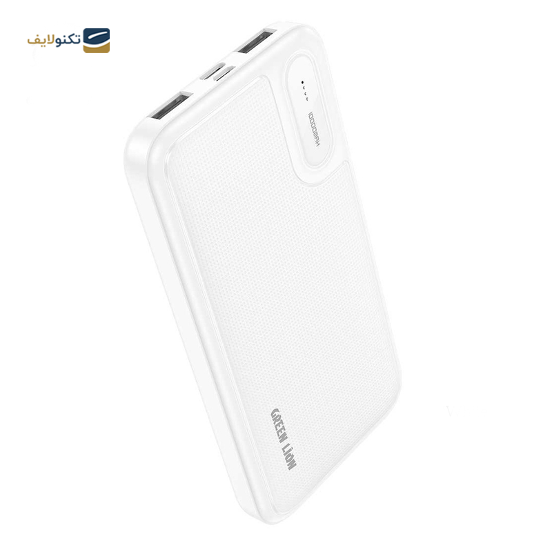 پاوربانک گرین لاین مدل Power Mate 10 ظرفیت 10000 میلی آمپر ساعت - Green Lion Power Mate 10 10000mAh Power Bank