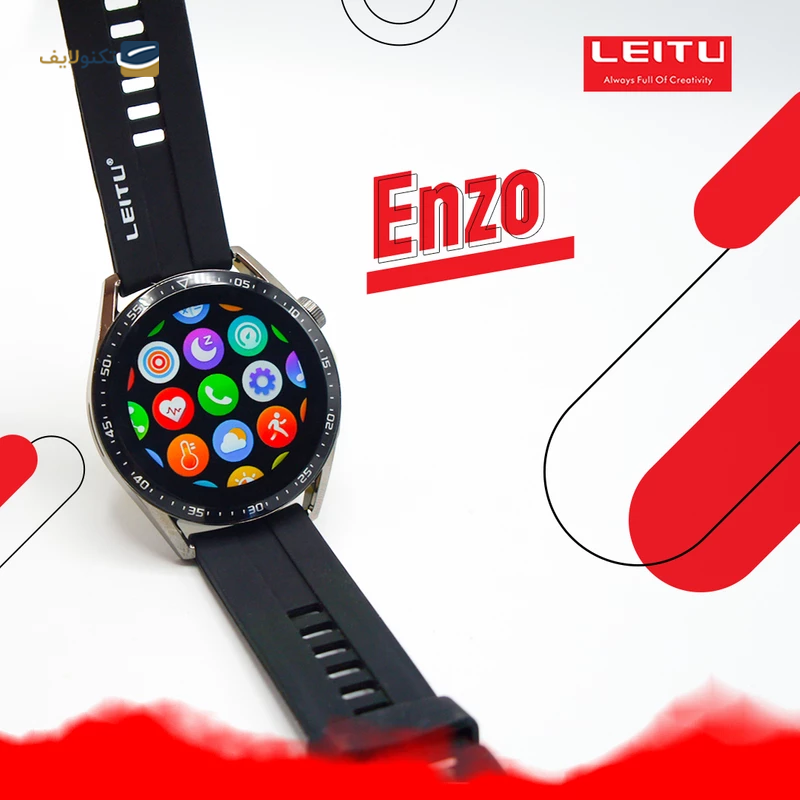 ساعت هوشمند لیتو مدل ENZO - Leitu ENZO Smartwatch