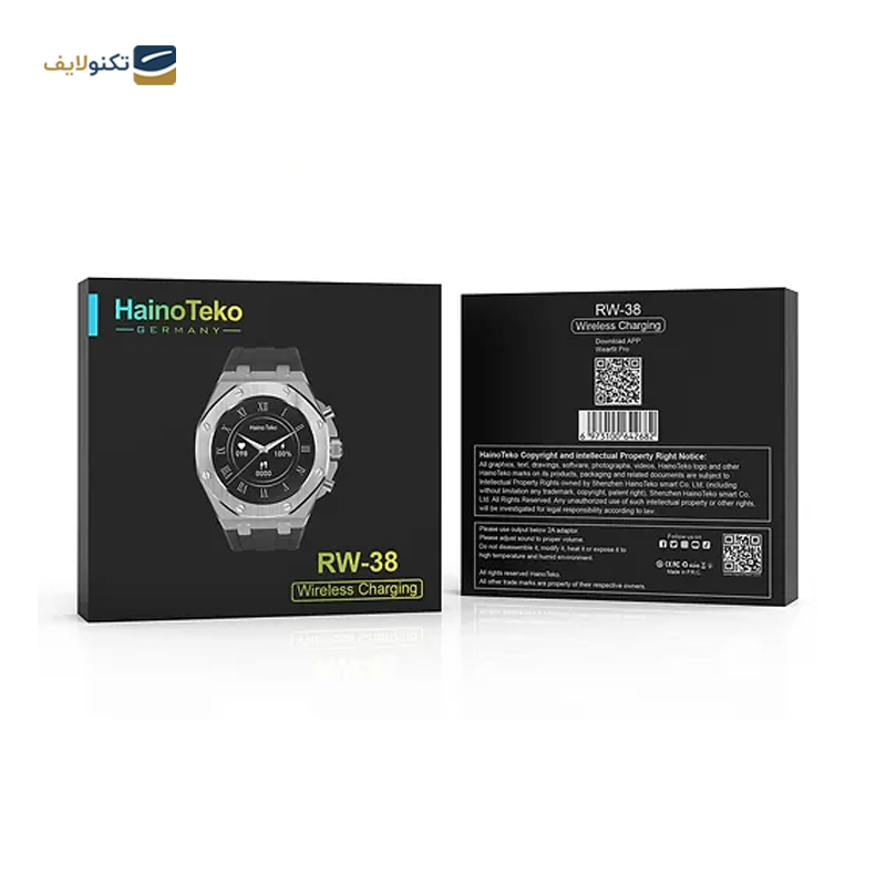 ساعت هوشمند هاینو تکو مدل RW-38 - Haino Teko RW-38 Smartwatch