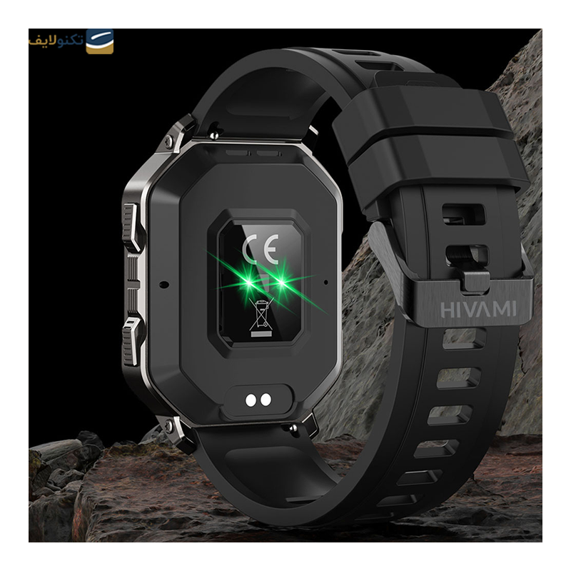 ساعت هوشمند هیوامی مدل Rock NX 3 - GY - Hivami Smart Watch Rock NX 3 - GY