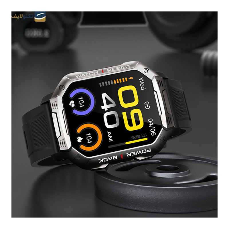 ساعت هوشمند هیوامی مدل Rock NX 3 - GY - Hivami Smart Watch Rock NX 3 - GY