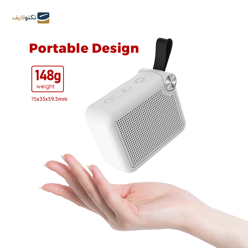 اسپیکر بلوتوثی قابل حمل میسل مدل VQ-SP25 - Miccell VQ-SP25 Portable Bluetooth speaker