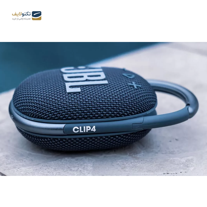 اسپیکر بلوتوثی قابل حمل جی بی ال مدل clip 4 - JBL clip 4 portable Bluetooth speaker