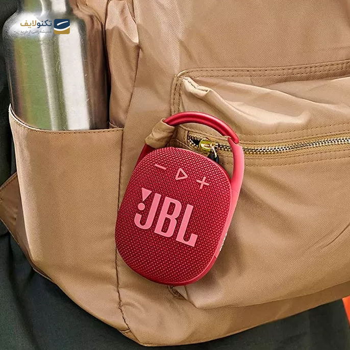 اسپیکر بلوتوثی قابل حمل جی بی ال مدل clip 4 - JBL clip 4 portable Bluetooth speaker