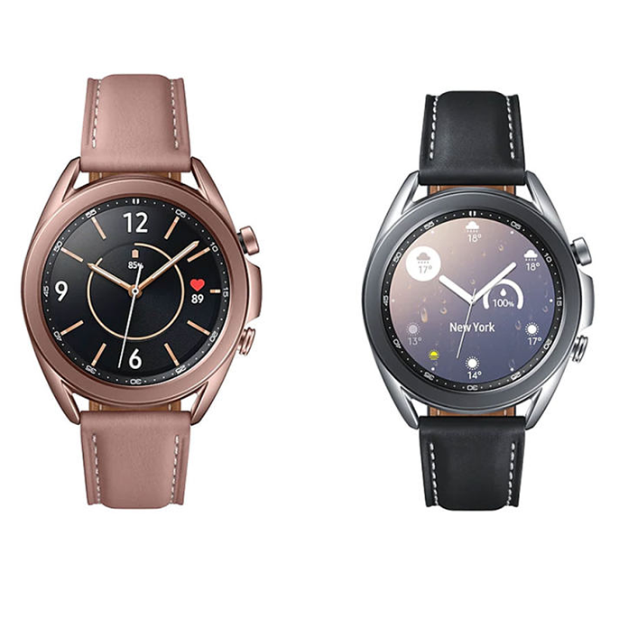 ساعت هوشمند سامسونگ مدل Galaxy Watch3 SM-R850 41mm بند چرمی - Samsung Galaxy Watch3 SM-R850 41mm Smart Watch