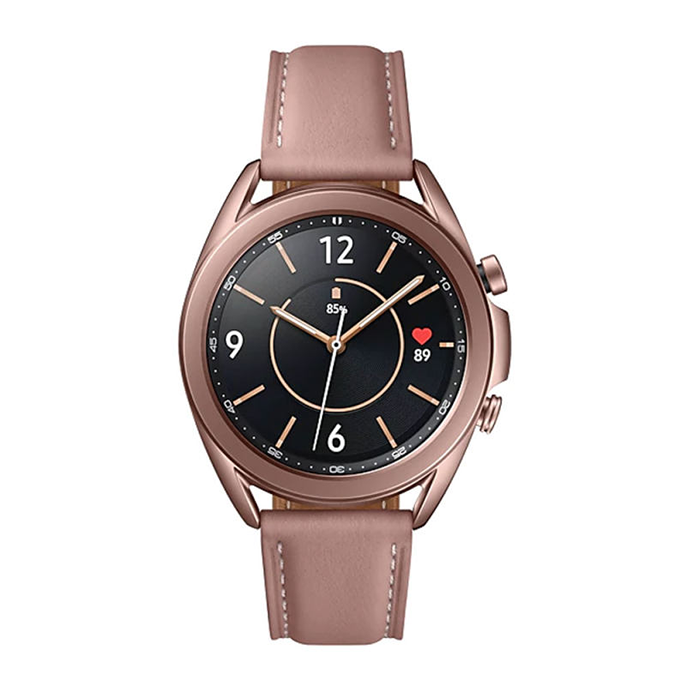 ساعت هوشمند سامسونگ مدل Galaxy Watch3 SM-R850 41mm بند چرمی - Samsung Galaxy Watch3 SM-R850 41mm Smart Watch