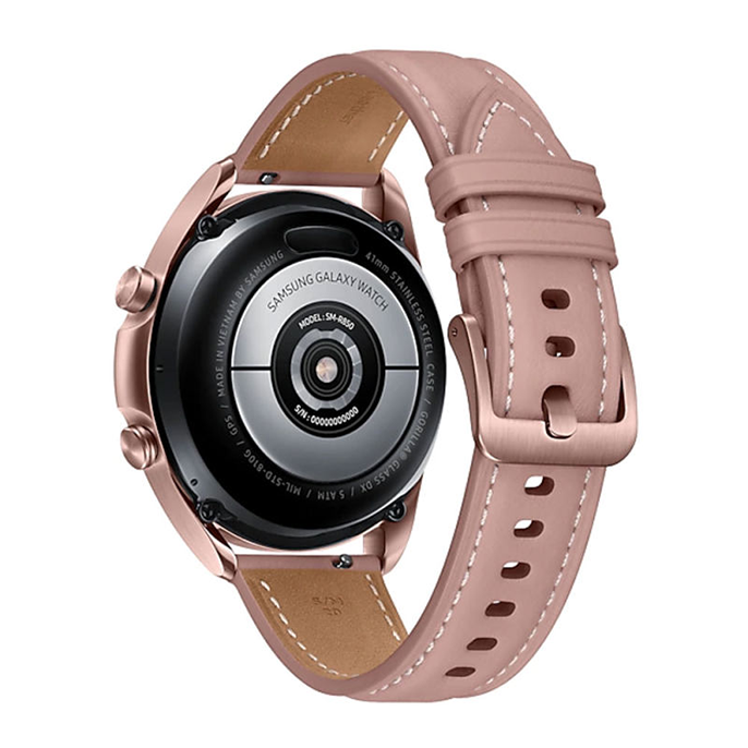 ساعت هوشمند سامسونگ مدل Galaxy Watch3 SM-R850 41mm بند چرمی - Samsung Galaxy Watch3 SM-R850 41mm Smart Watch