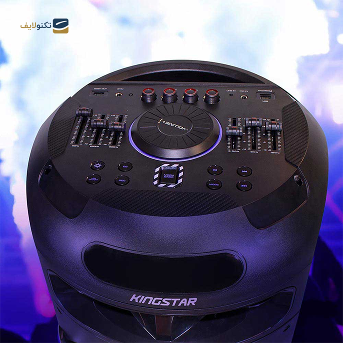 اسپیکر بلوتوثی قابل حمل کینگ استار مدل KBS652 - Kingstar KBS652 Portable Bluetooth Speaker