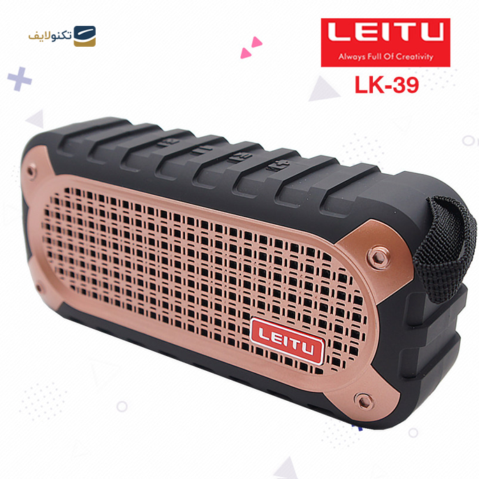  اسپیکر بلوتوثی قابل حمل لیتو مدل LK - 39 - Leitu LK - 39 Bluetooth Speaker