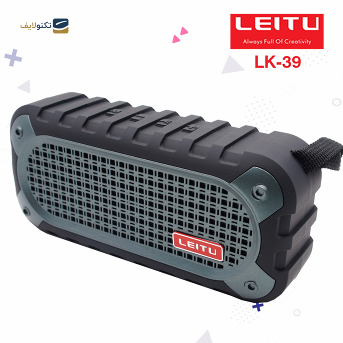  اسپیکر بلوتوثی قابل حمل لیتو مدل LK - 39 - Leitu LK - 39 Bluetooth Speaker