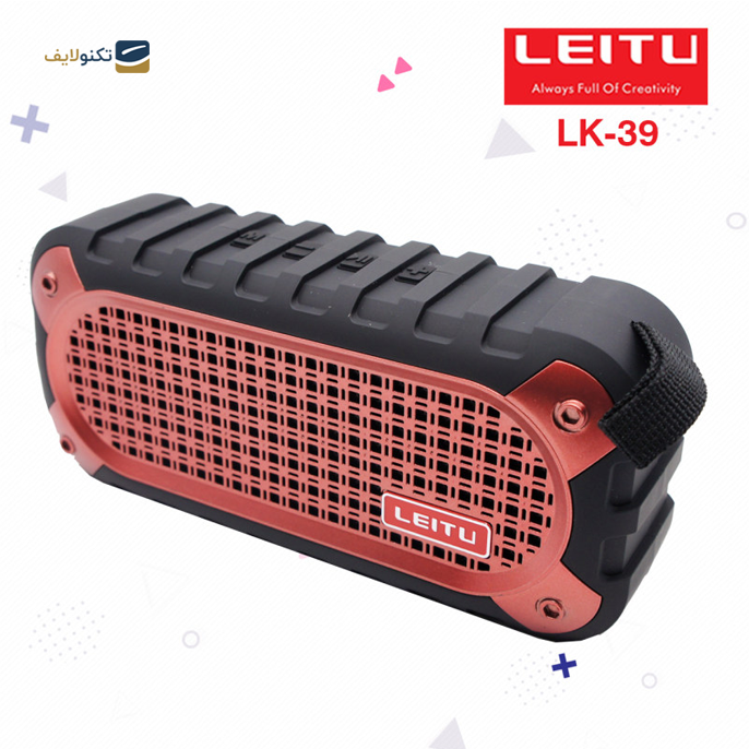  اسپیکر بلوتوثی قابل حمل لیتو مدل LK - 39 - Leitu LK - 39 Bluetooth Speaker