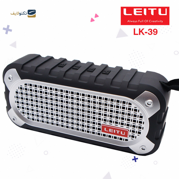  اسپیکر بلوتوثی قابل حمل لیتو مدل LK - 39 - Leitu LK - 39 Bluetooth Speaker