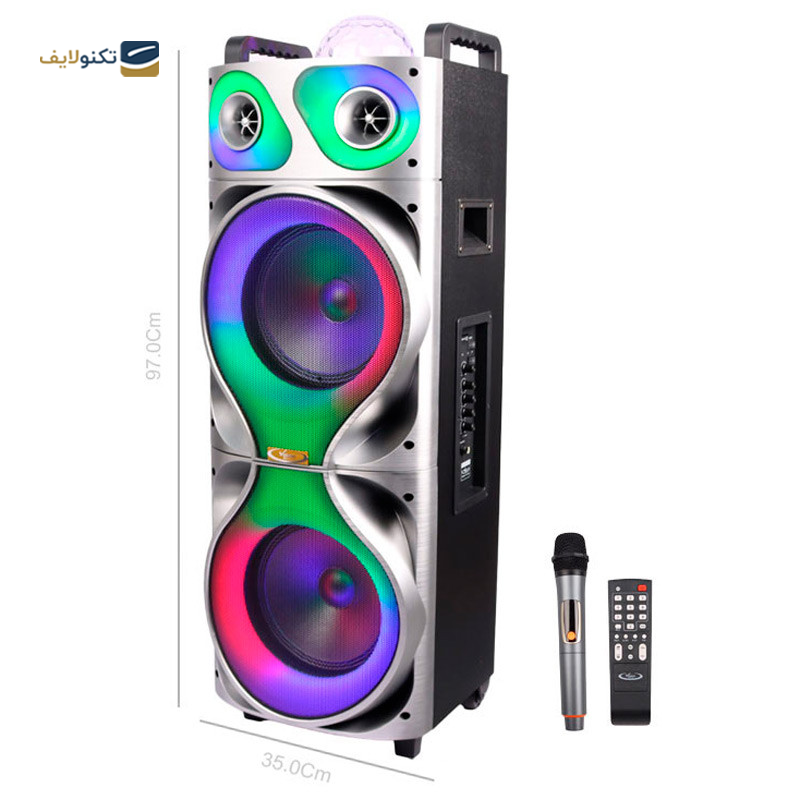 اسپیکر بلوتوثی خانگی ونوس مدل PV-1090 - Venous PV-1090 Bluetooth Speaker