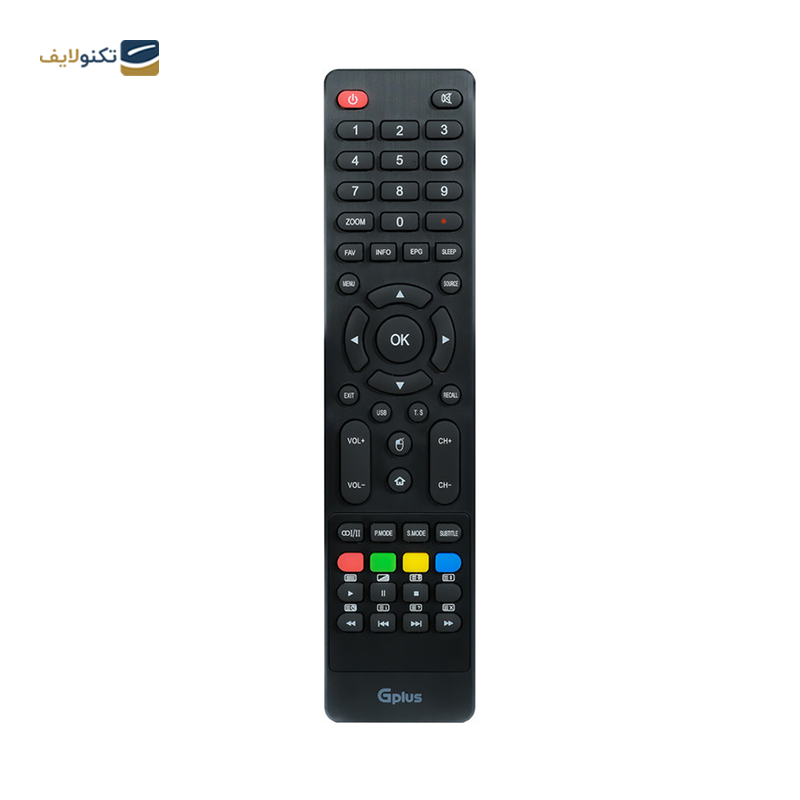 تلویزیون ال ای دی جی پلاس مدل GTV-58RU734N سایز 58 اینچ - GPlus GTV-58RU734N LED TV 58 Inch