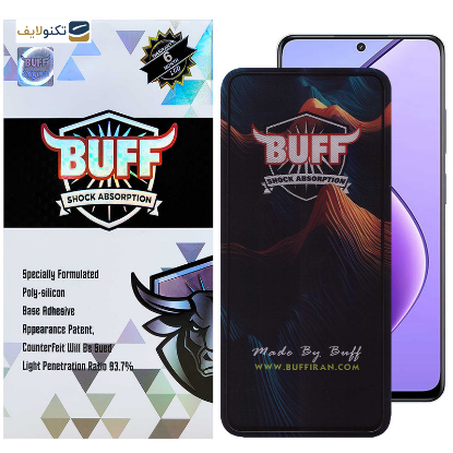 محافظ صفحه نمایش بوف مدلMountain-G مناسب برای گوشی موبایل ریلمی 12/11x/11/10 Pro/C67 4G/5G/ C55/V50s/Narzo 60x/N55 - Buff Mountain-G Pro Glass Screen Protector For Realme 12/11x/11/10 Pro/C67 4G/5G/ C55/V50s/Narzo 60x/N55