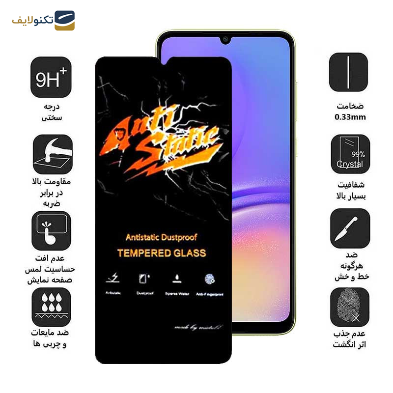 محافظ صفحه نمایش اپیکوی مدل Antistatic Dustproof مناسب برای گوشی موبایل سامسونگ Galaxy A05 / A05s / A70 - Epicoy Antistatic Dustproof Screen Protector For Samsung Galaxy A05 / A05s / A70