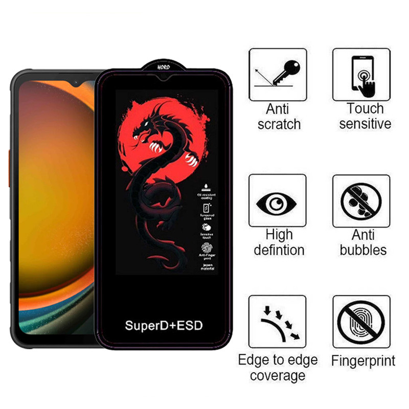 محافظ صفحه نمایش اپیکوی مدل Dragon ESD مناسب برای گوشی موبایل سامسونگ Galaxy A14 4G/5G /Xcover7 - Epicoy Dragon ESD Glass Screen Protector For Samsung Galaxy A14 4G/5G /Xcover7