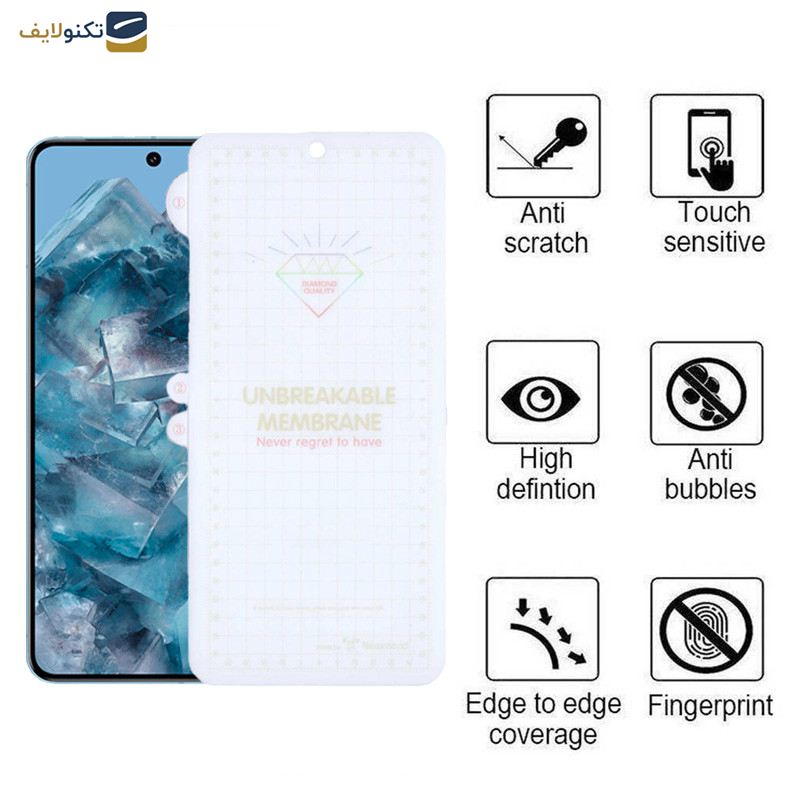 محافظ صفحه نمایش اپیکوی مدل Hydrogel مناسب برای گوشی موبایل گوگل Pixel 8 Pro - Epicoy Hydrogel Glass Screen Protector For Google Pixel 8 Pro