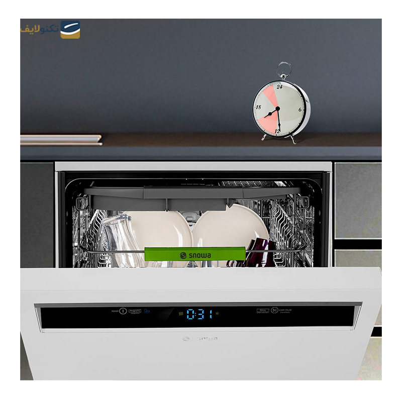 ماشین ظرفشویی اسنوا 13 نفره سری مومنتز مدل SDW-F353210 - Snowa Moments Series SDW-F353210 Dishwasher