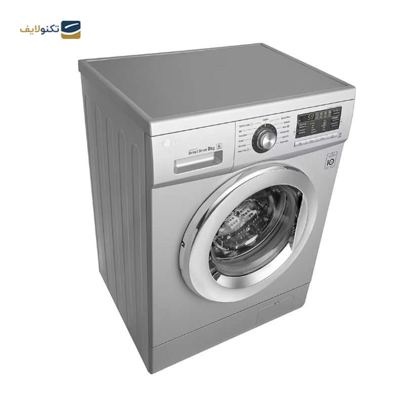 ماشین لباسشویی ال جی 8 کیلویی مدل F1496TDT24 - LG F1496TDT24 Washing Machine