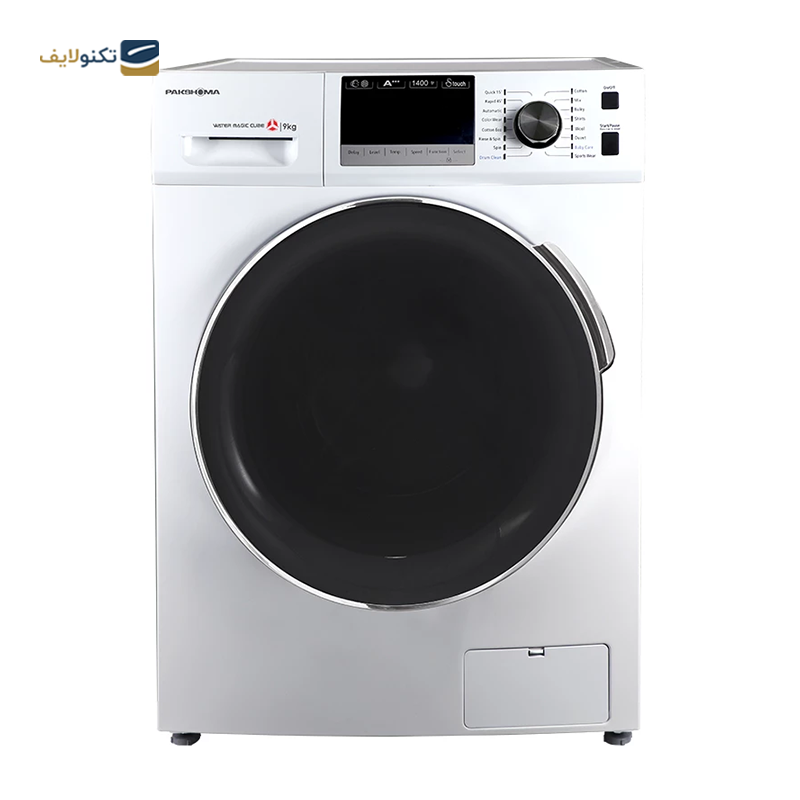 ماشین لباسشویی پاکشوما 9 کیلویی مدل BWF 40106 - Pakshoma BWF 40106 Washing Machine