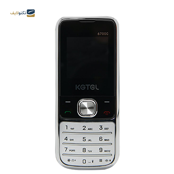  گوشی موبایل کاجیتل مدل 6700C دو سیم کارت - KGTEL 6700C Dual SIM Mobile Phone