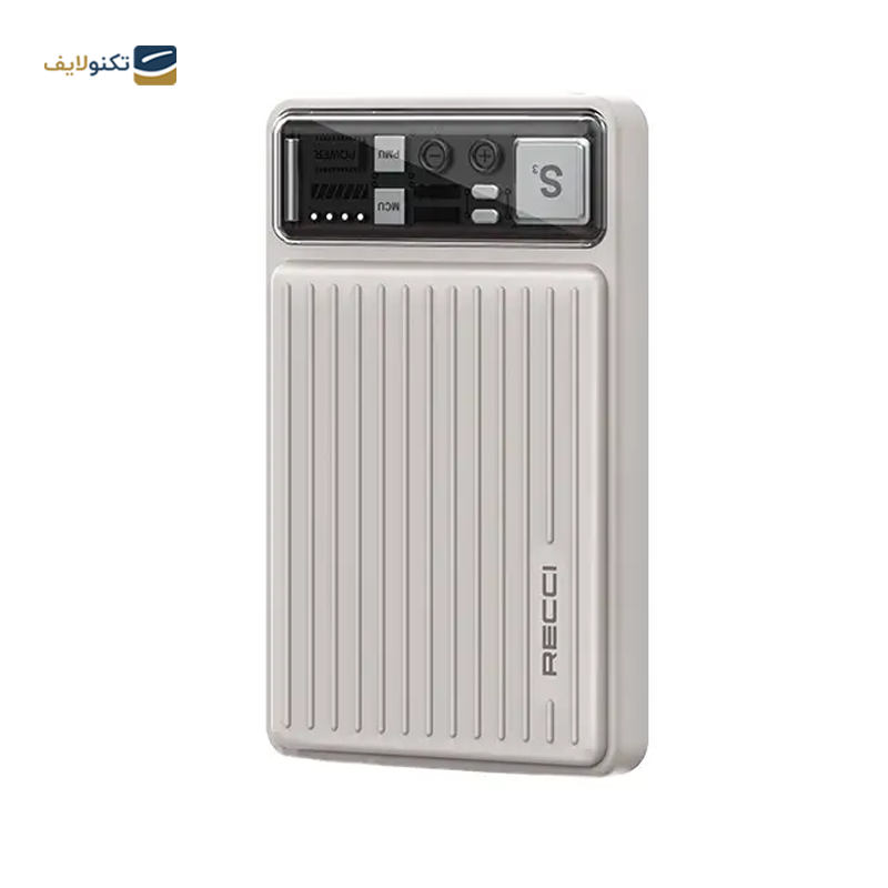 پاوربانک رسی مدل RPB-P40 ظرفیت 10000 میلی‌ آمپر ساعت - Recci RPB-P40 10000Mah Power Bank