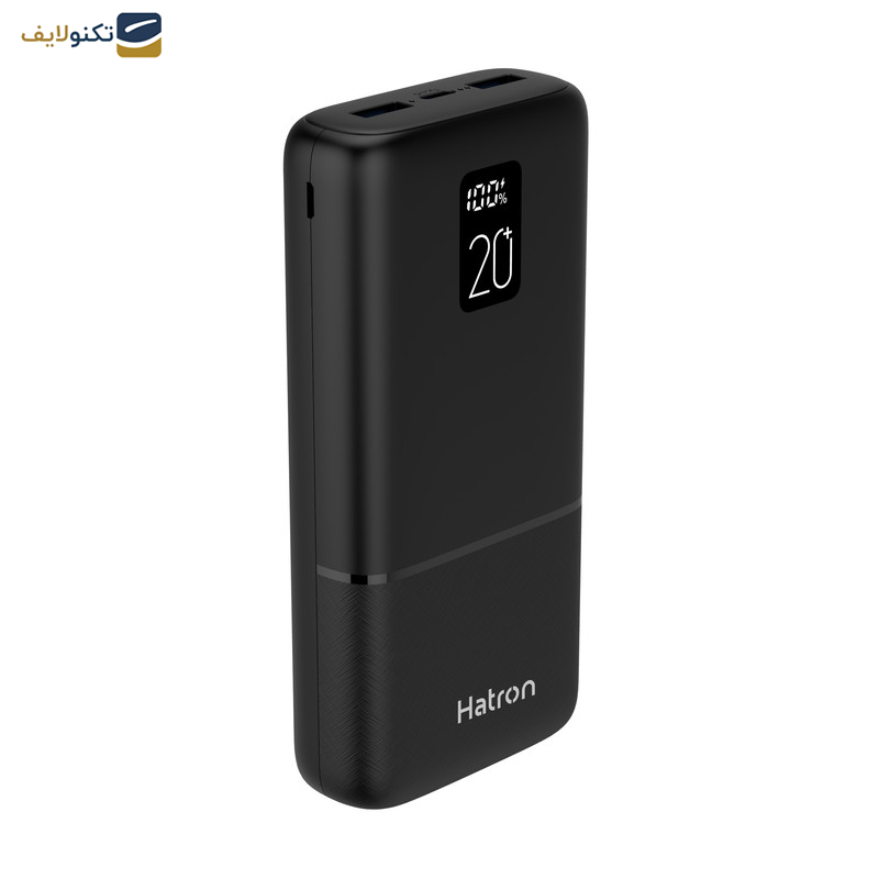 پاوربانک هترون مدل HPB 2060 PQ ظرفیت 20000 میلی آمپر ساعت - Hatron HPB-2060 PQ 20000mah Power bank