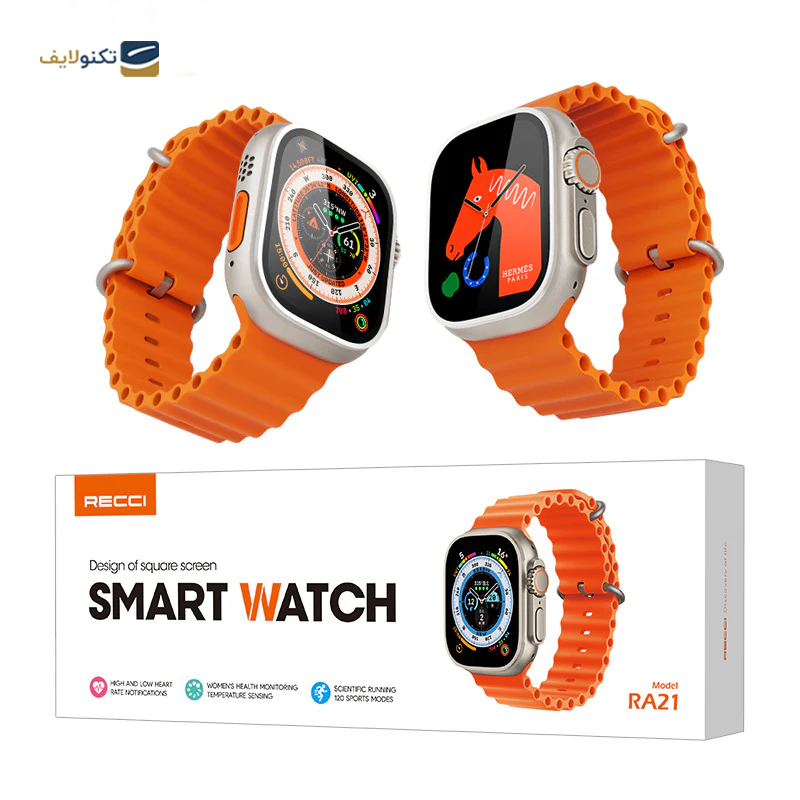 ساعت هوشمند رسی مدل RA21 - Recci RA21 Smart Watch