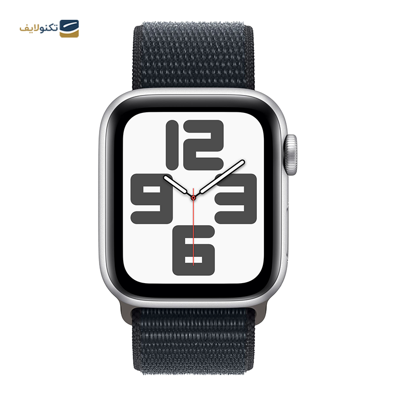 اپل واچ SE Gen2 2023 سایز 40 میلی متری با بند پارچه ای - Apple Watch SE Gen2 2023 40mm Aluminum Sport Loop Band