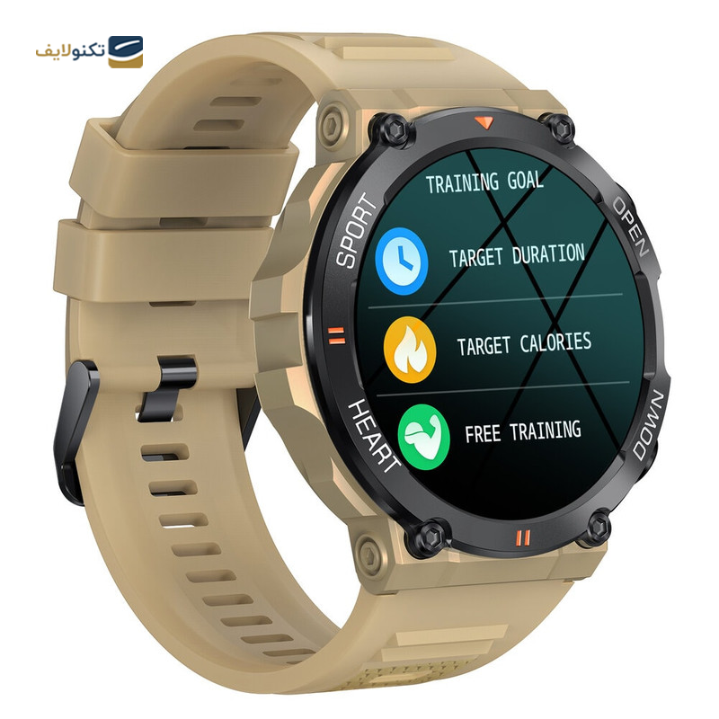 ساعت هوشمند هیوامی مدل Camp K 56 Pro - BK - Hivami Smart Band Camp K 56 Pro - BK