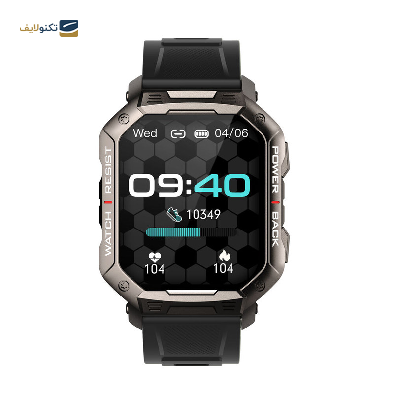 ساعت هوشمند هیوامی مدل Rock NX 3 - GY - Hivami Smart Watch Rock NX 3 - GY