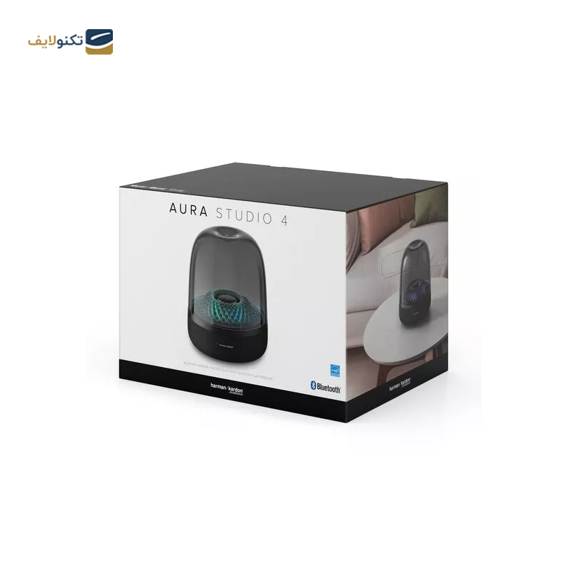 اسپیکر بلوتوثی خانگی هارمن کاردن مدل Aura Studio 4 - Harman Kardon aura studio 4 bluetooth speaker