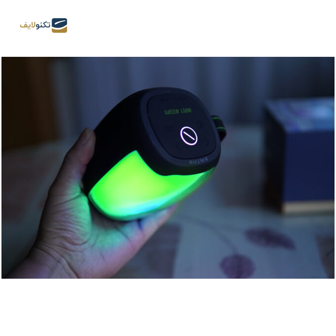 اسپیکر بلوتوثی قابل حمل گرین لاین مدل Leve  - Green Lion Leve Portable Speaker