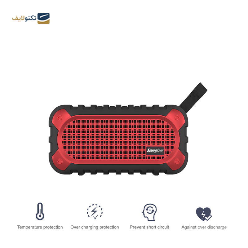 اسپیکر بلوتوثی قابل حمل انرجایزر مدل BTS106 - Energizer BTS106 Portable Bluetooth Speaker