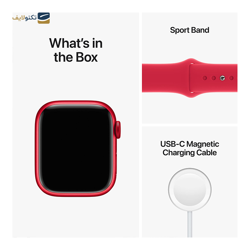  ساعت هوشمند اپل سری 8 مدل 41 میلی متر Aluminum Case - APPLE WATCH SERIES 8 41MM Aluminum Case