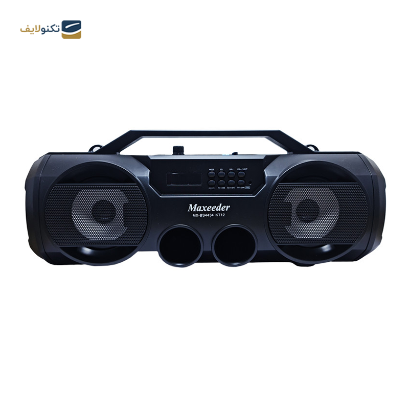 اسپیکر بلوتوثی قابل حمل مکسیدر مدل MX-BS4434 KT12 - Maxeeder MX-BS4434 KT12 Portable Bluetooth Speaker