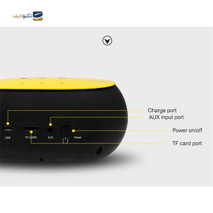 اسپیکر بلوتوثی قابل حمل اوی مدل Y200 - Awei Y200 Portable Bluetooth Speaker