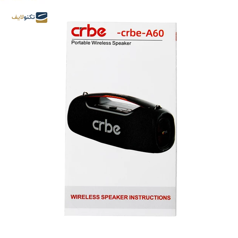 اسپیکر بلوتوثی قابل حمل کربی مدل A60 - Crbe A60 Bluetooth Portable Speaker