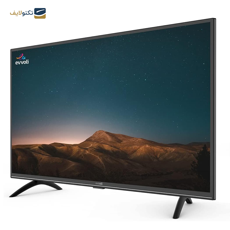 تلویزیون ایوولی LED سایز 43 اینچ مدل 43EV200DA - Evvoli 43-Inch Full HD Android Smart LED TV 43EV200DA