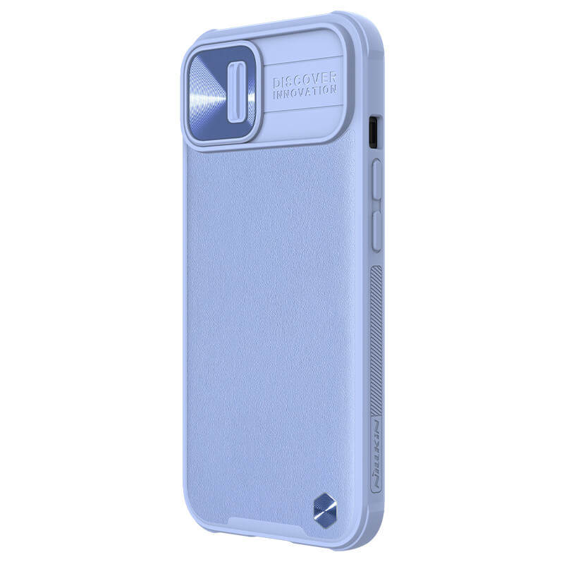 کاور گوشی اپل iPhone 13 نیلکین مدل CamShield Leather - Nillkin CamShield Leather Cover For iPhone 13