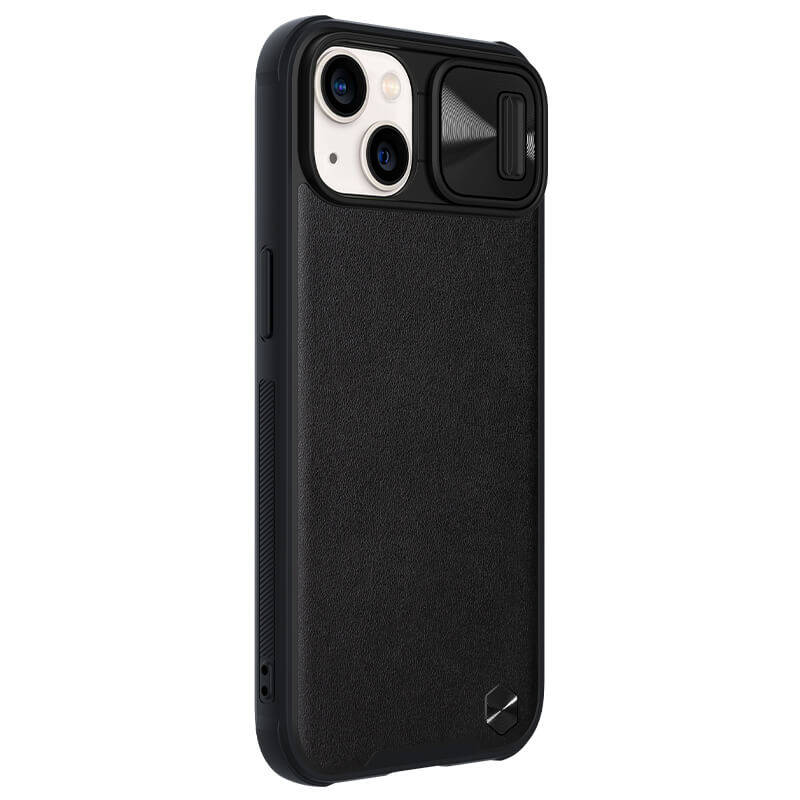 کاور گوشی اپل iPhone 13 نیلکین مدل CamShield Leather - Nillkin CamShield Leather Cover For iPhone 13