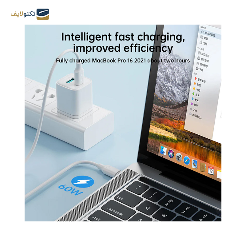 کابل تایپ سی  جوی روم مدل S-CC060A9 طول 1 متر - JoyRoom S-CC060A9 USB-C Cable 1m